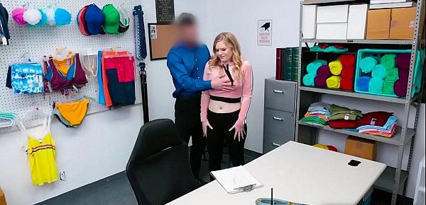  Nigh shift employee chick gets rough fucked